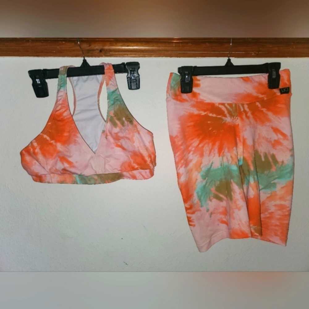 LiCi Fit Biker Short Set (BLOOM)